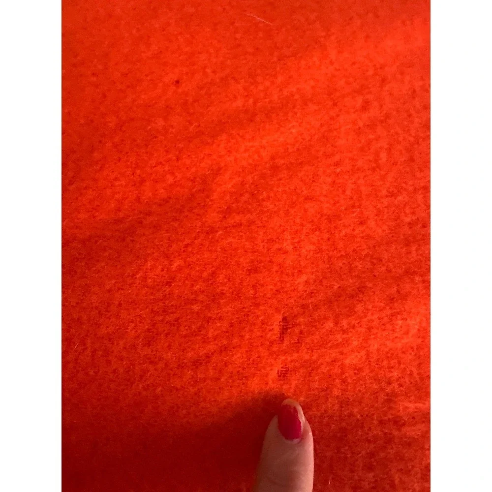 Pendleton Vintage Texas Longhorns collegiate Wool Blanket Orange Fringed Throw
